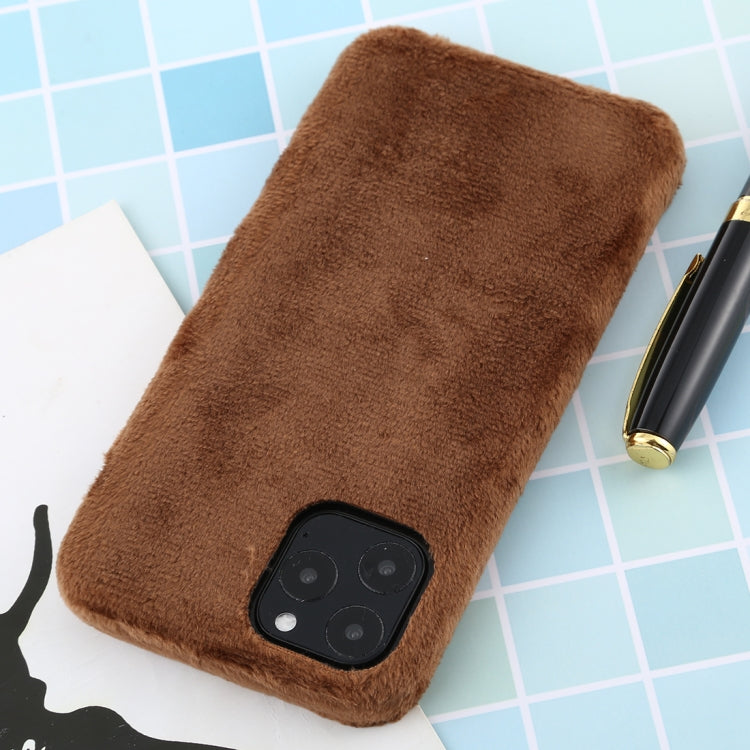 For iPhone 11 Pro Max Plush Protective Back Cover Case
