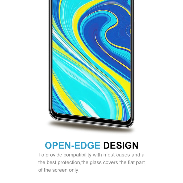For Xiaomi Redmi Note 9S / Note 10 Lite 50 PCS 0.26mm 9H 2.5D Tempered Glass Film