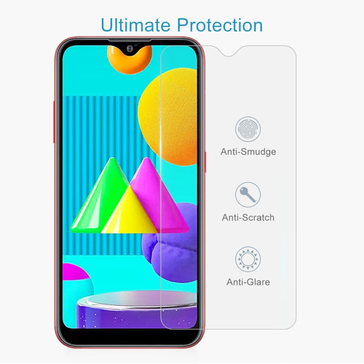 For Samsung Galaxy M01 50 PCS 0.26mm 9H 2.5D Tempered Glass Film