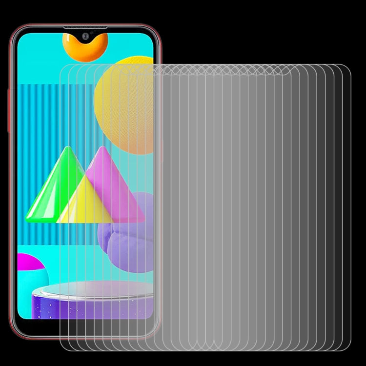 For Samsung Galaxy M01 50 PCS 0.26mm 9H 2.5D Tempered Glass Film