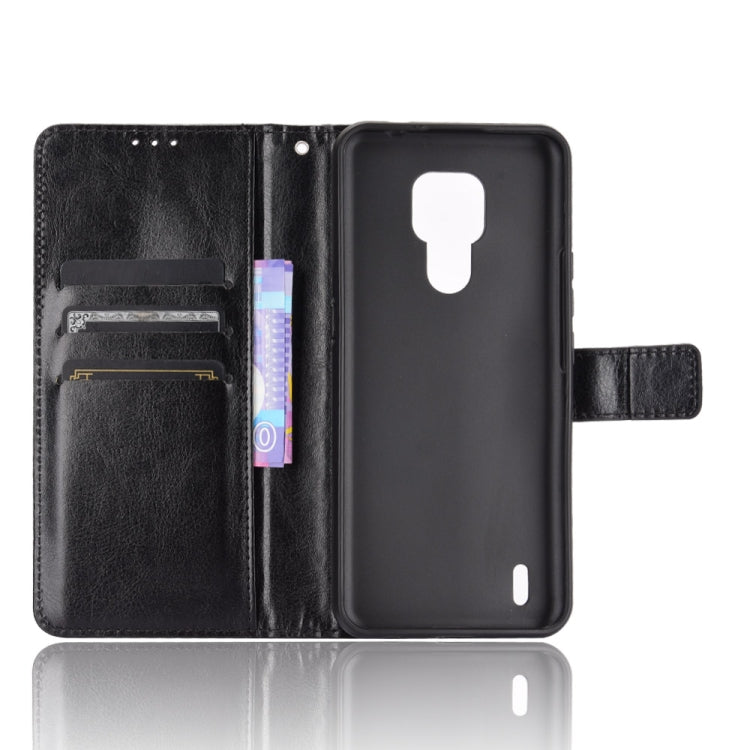 For Motorola Moto E7 Retro Crazy Horse Texture Horizontal Flip Leather Case with Holder & Card Slots & Photo Frame