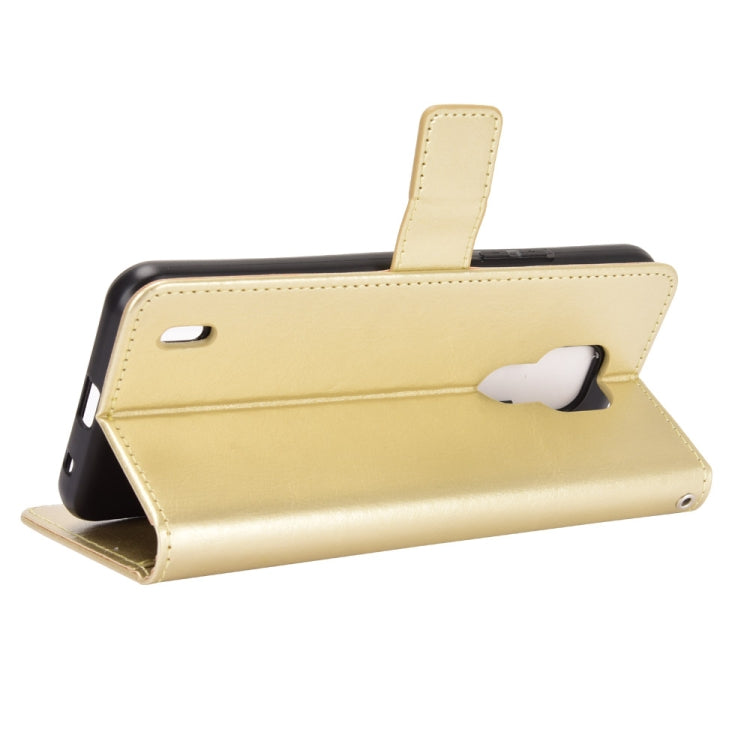 For Motorola Moto E7 Retro Crazy Horse Texture Horizontal Flip Leather Case with Holder & Card Slots & Photo Frame
