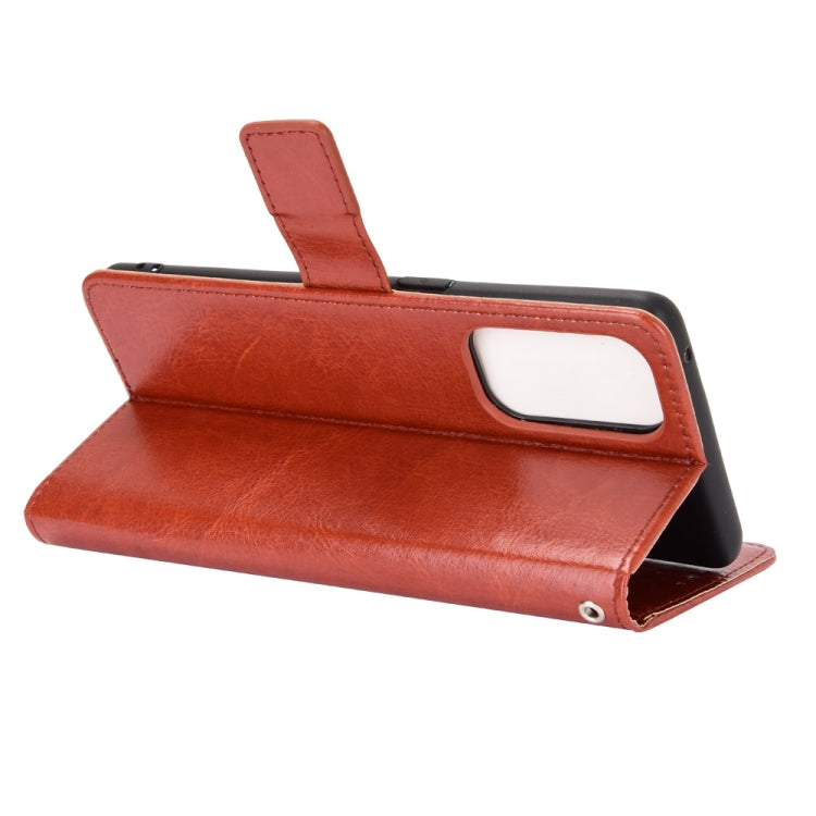 For OPPO Reno5 Pro 5G Retro Crazy Horse Texture Horizontal Flip Leather Case with Holder & Card Slots & Photo Frame