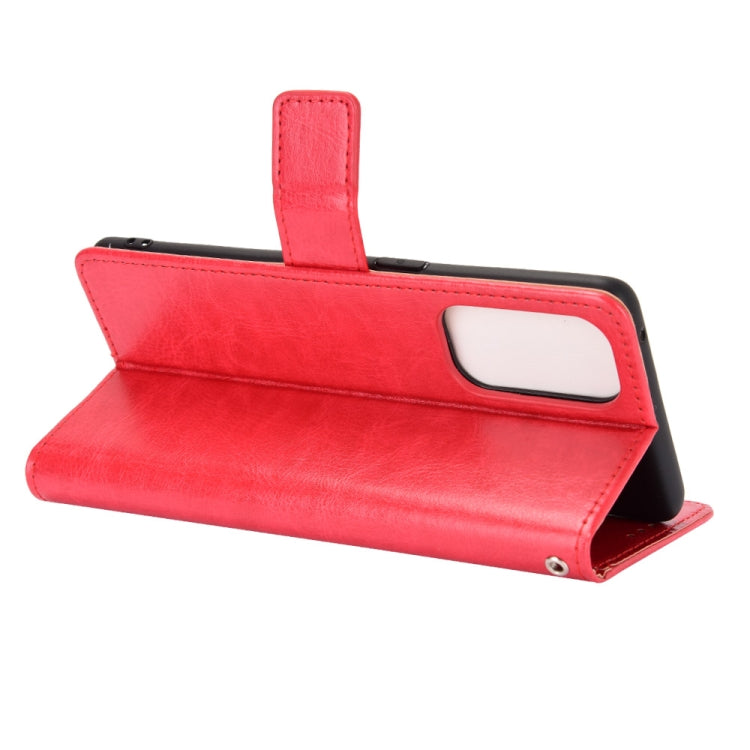 For OPPO Reno5 Pro 5G Retro Crazy Horse Texture Horizontal Flip Leather Case with Holder & Card Slots & Photo Frame