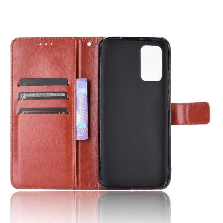 For Xiaomi Redmi 9T / 9 Power / Note 9 4G Retro Crazy Horse Texture Horizontal Flip Leather Case with Holder & Card Slots & Photo Frame