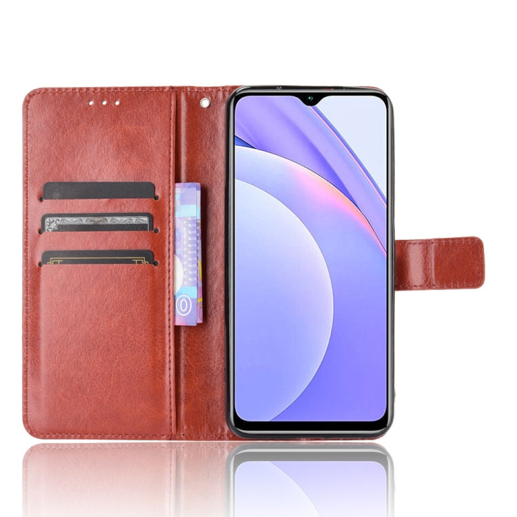 For Xiaomi Redmi 9T / 9 Power / Note 9 4G Retro Crazy Horse Texture Horizontal Flip Leather Case with Holder & Card Slots & Photo Frame