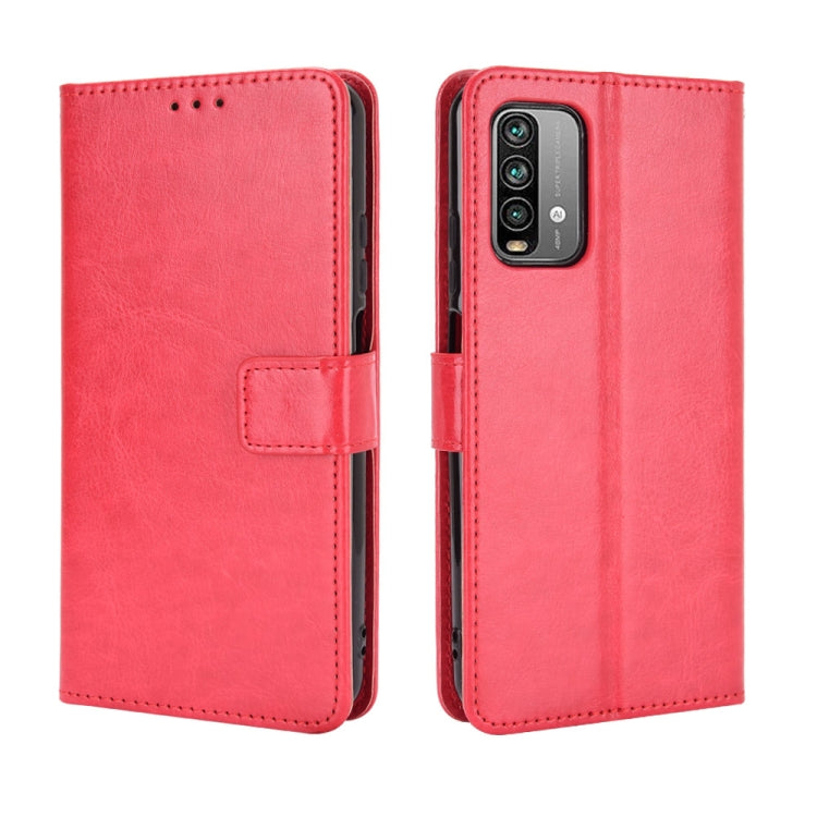 For Xiaomi Redmi 9T / 9 Power / Note 9 4G Retro Crazy Horse Texture Horizontal Flip Leather Case with Holder & Card Slots & Photo Frame