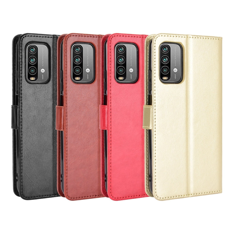 For Xiaomi Redmi 9T / 9 Power / Note 9 4G Retro Crazy Horse Texture Horizontal Flip Leather Case with Holder & Card Slots & Photo Frame