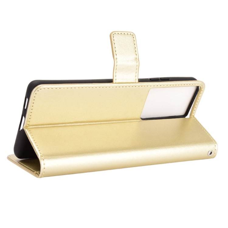For Samsung Galaxy S21 Ultra 5G Retro Crazy Horse Texture Horizontal Flip Leather Case with Holder & Card Slots & Photo Frame