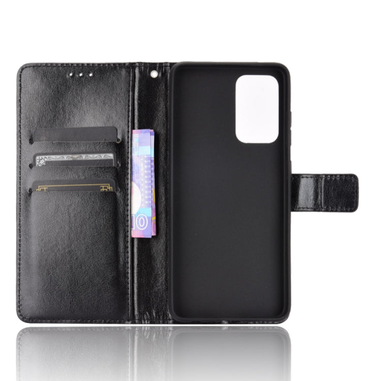 For Samsung Galaxy A72 5G / 4G Retro Crazy Horse Texture Horizontal Flip Leather Case with Holder & Card Slots & Photo Frame