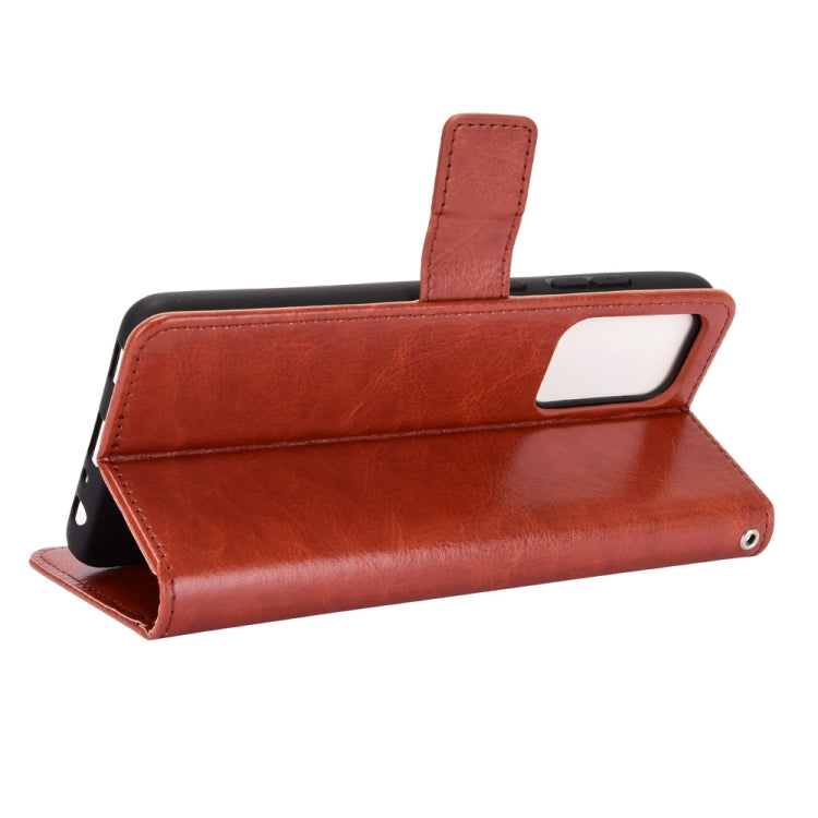 For Samsung Galaxy A72 5G / 4G Retro Crazy Horse Texture Horizontal Flip Leather Case with Holder & Card Slots & Photo Frame