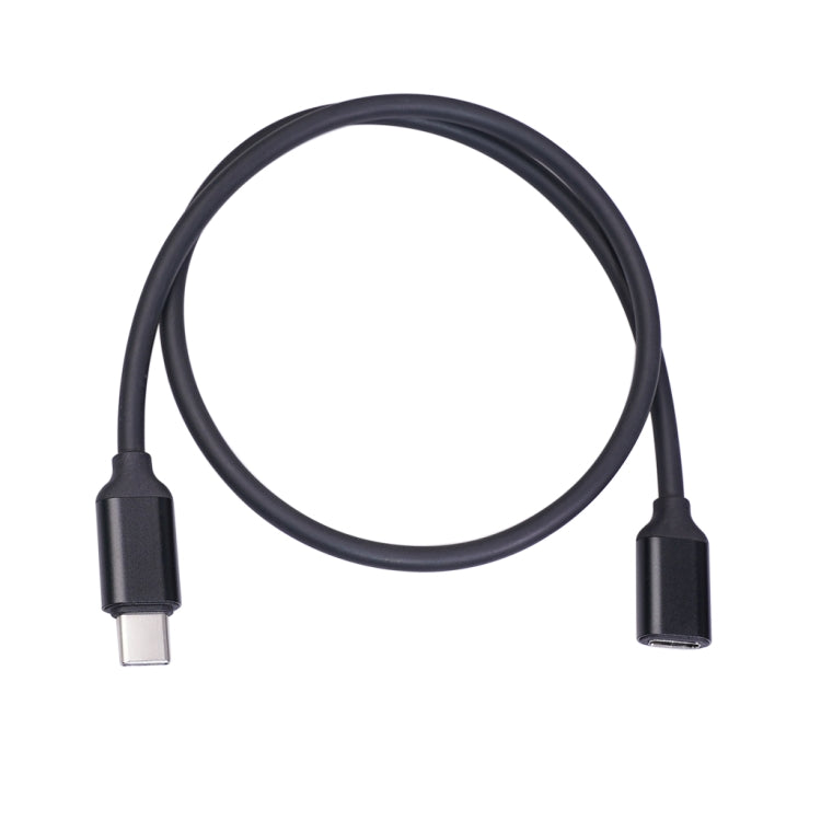 Type-C / USB-C Male to Female PD Power Extended Cable, Length:0.5m