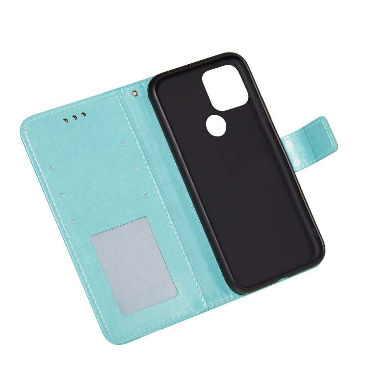 For Google Pixel 5 Flower Vine Embossing Pattern Horizontal Flip Leather Case with Card Slot & Holder & Wallet & Lanyard
