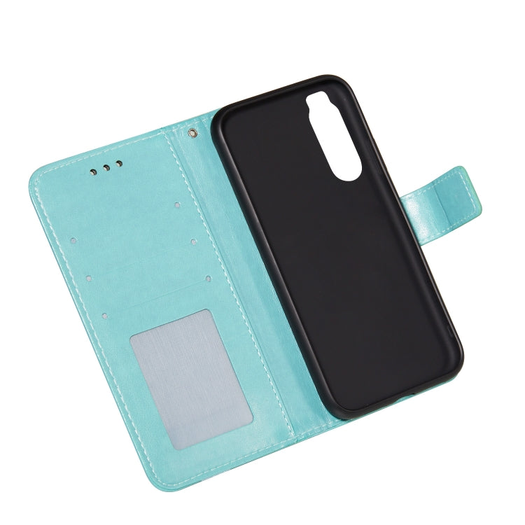 For Sony Xperia 5 Flower Vine Embossing Pattern Horizontal Flip Leather Case with Card Slot & Holder & Wallet & Lanyard