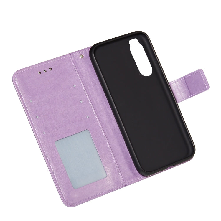 For Sony Xperia 5 Flower Vine Embossing Pattern Horizontal Flip Leather Case with Card Slot & Holder & Wallet & Lanyard