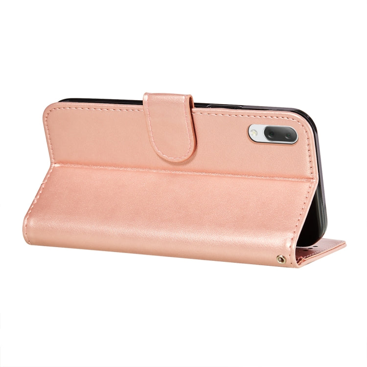 For Sony Xperia L3 Flower Vine Embossing Pattern Horizontal Flip Leather Case with Card Slot & Holder & Wallet & Lanyard