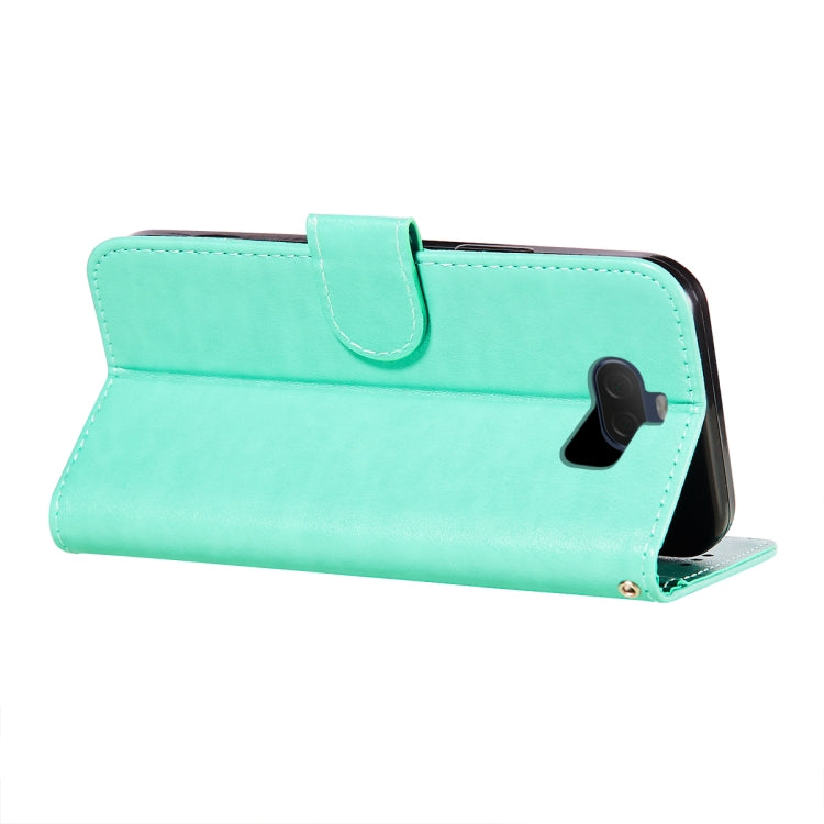 For Sony Xperia 20 Flower Vine Embossing Pattern Horizontal Flip Leather Case with Card Slot & Holder & Wallet & Lanyard