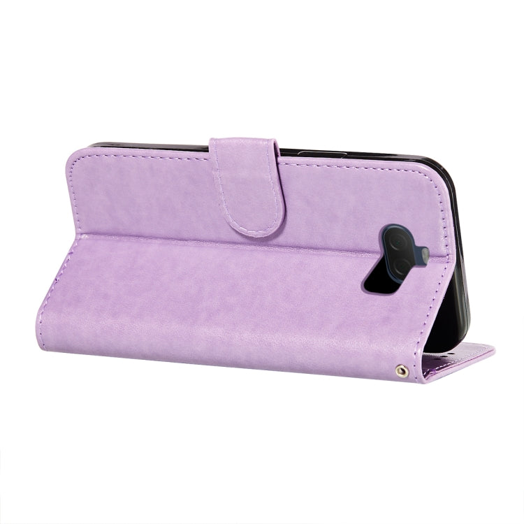 For Sony Xperia 20 Flower Vine Embossing Pattern Horizontal Flip Leather Case with Card Slot & Holder & Wallet & Lanyard