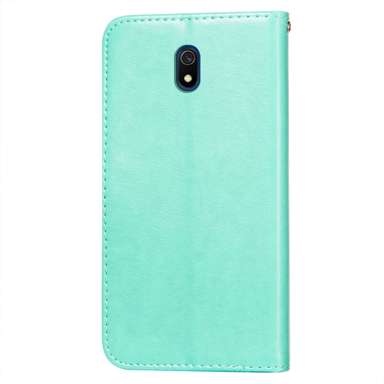 For Xiaomi Redmi 8A Flower Vine Embossing Pattern Horizontal Flip Leather Case with Card Slot & Holder & Wallet & Lanyard