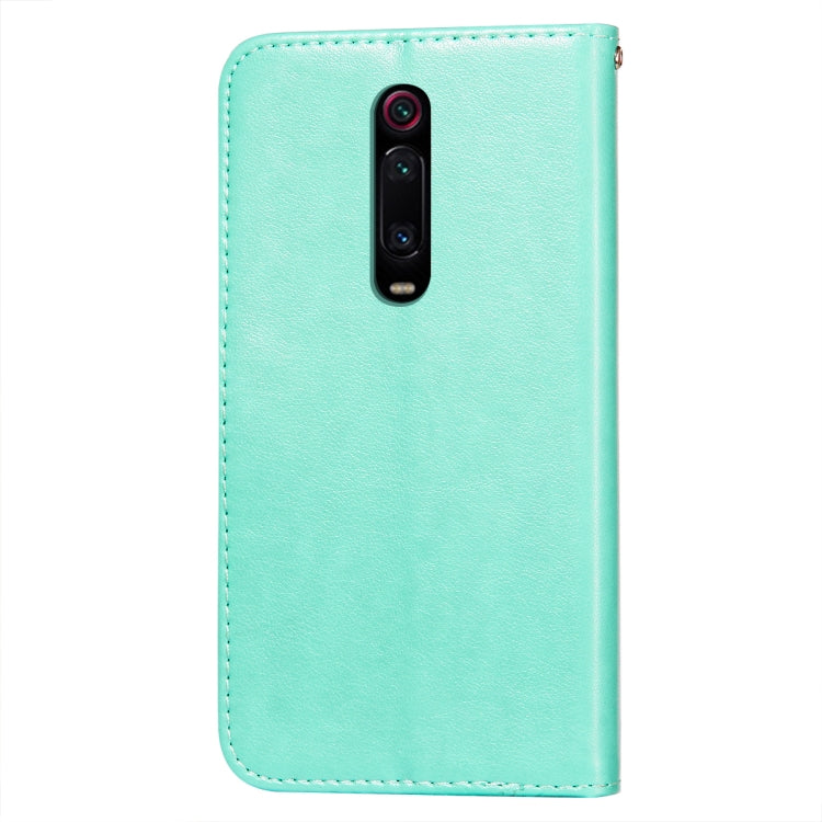 For Xiaomi Redmi K20 Flower Vine Embossing Pattern Horizontal Flip Leather Case with Card Slot & Holder & Wallet & Lanyard