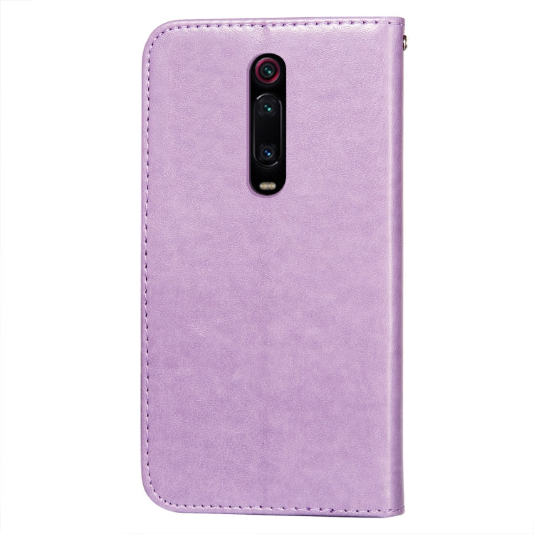 For Xiaomi Redmi K20 Flower Vine Embossing Pattern Horizontal Flip Leather Case with Card Slot & Holder & Wallet & Lanyard