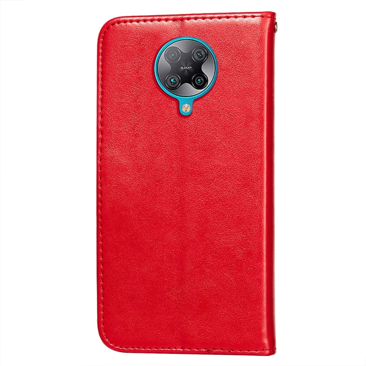 For Xiaomi Redmi K30 Pro Flower Vine Embossing Pattern Horizontal Flip Leather Case with Card Slot & Holder & Wallet & Lanyard