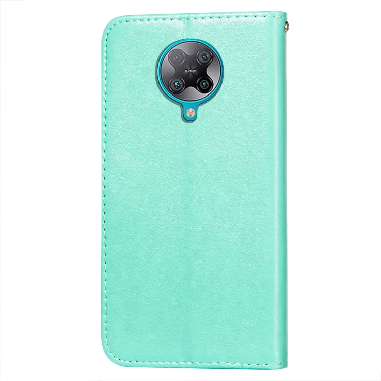 For Xiaomi Redmi K30 Pro Flower Vine Embossing Pattern Horizontal Flip Leather Case with Card Slot & Holder & Wallet & Lanyard