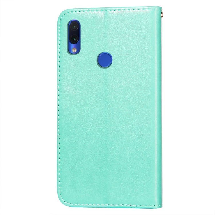 For Xiaomi Redmi Note 7 Flower Vine Embossing Pattern Horizontal Flip Leather Case with Card Slot & Holder & Wallet & Lanyard