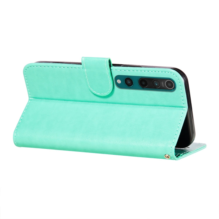 For Xiaomi Mi 10 Pro Flower Vine Embossing Pattern Horizontal Flip Leather Case with Card Slot & Holder & Wallet & Lanyard