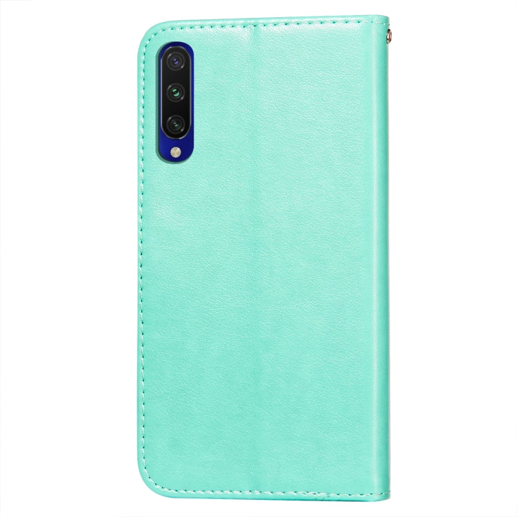 For Xiaomi Mi CC9e / Mi A3 Flower Vine Embossing Pattern Horizontal Flip Leather Case with Card Slot & Holder & Wallet & Lanyard