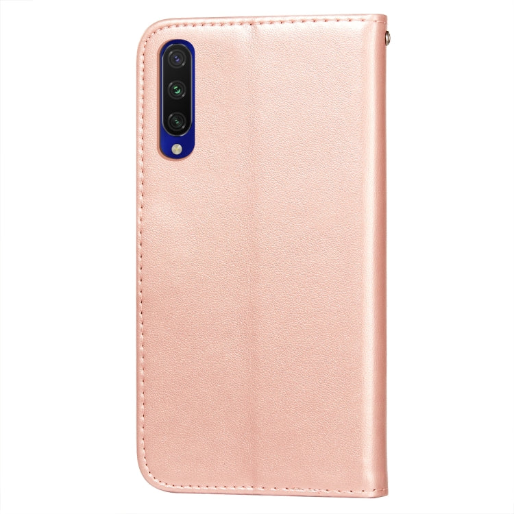 For Xiaomi Mi CC9e / Mi A3 Flower Vine Embossing Pattern Horizontal Flip Leather Case with Card Slot & Holder & Wallet & Lanyard