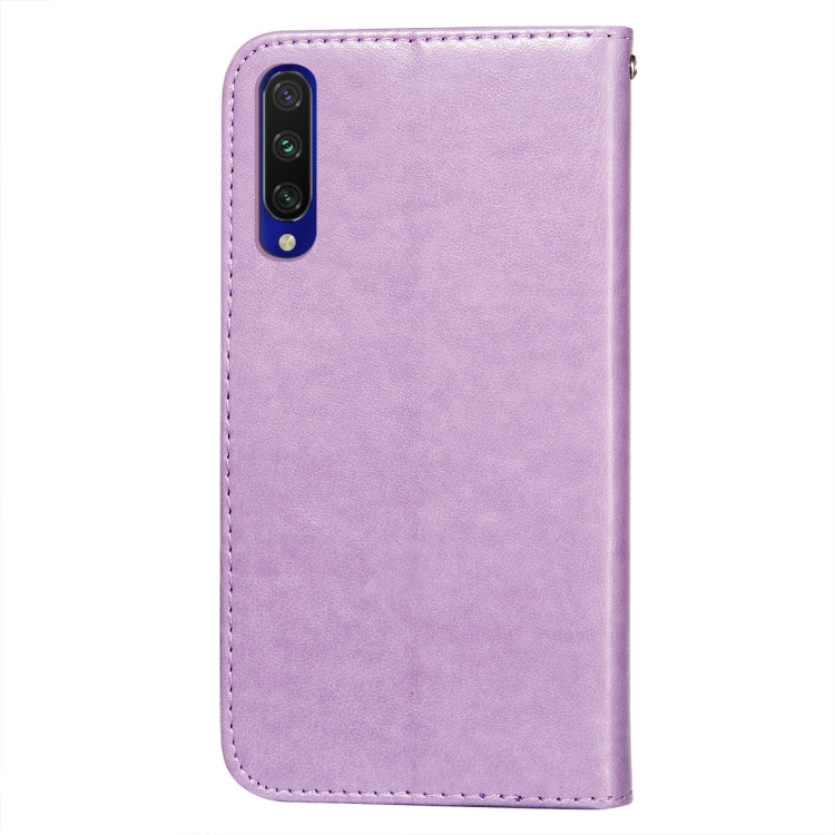 For Xiaomi Mi CC9e / Mi A3 Flower Vine Embossing Pattern Horizontal Flip Leather Case with Card Slot & Holder & Wallet & Lanyard