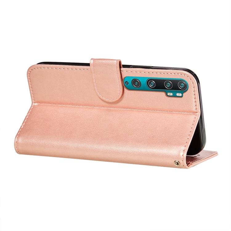 For Xiaomi Mi CC9 Pro / Mi Note 10 Flower Vine Embossing Pattern Horizontal Flip Leather Case with Card Slot & Holder & Wallet & Lanyard