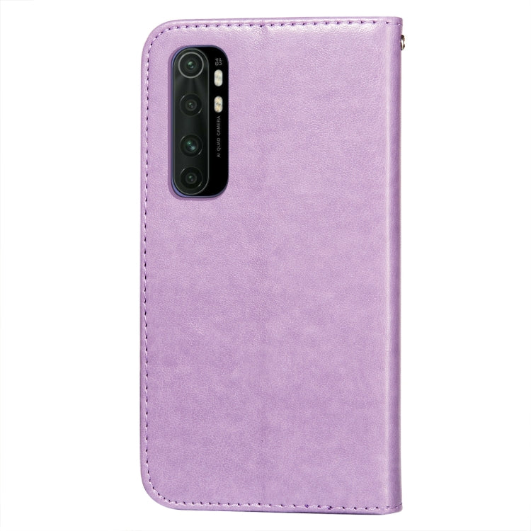 For Xiaomi Mi Note 10 Lite Flower Vine Embossing Pattern Horizontal Flip Leather Case with Card Slot & Holder & Wallet & Lanyard