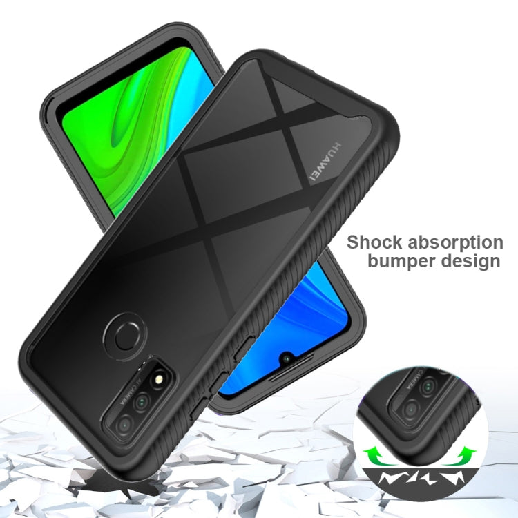 For Huawei P Smart 2020 Starry Sky Solid Color Series Shockproof PC + TPU Protective Case(Black)