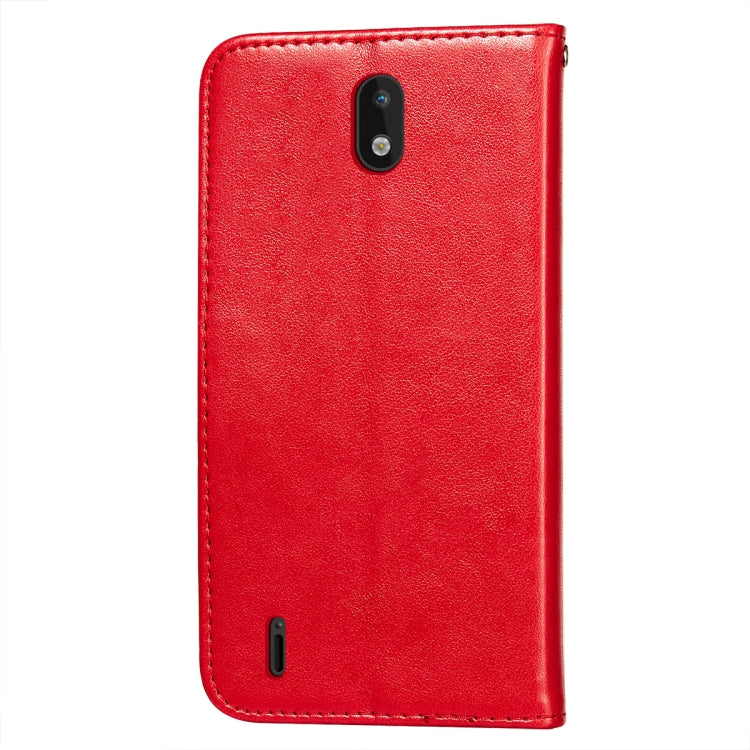 For Nokia 1.3 Flower Vine Embossing Pattern Horizontal Flip Leather Case with Card Slot & Holder & Wallet & Lanyard