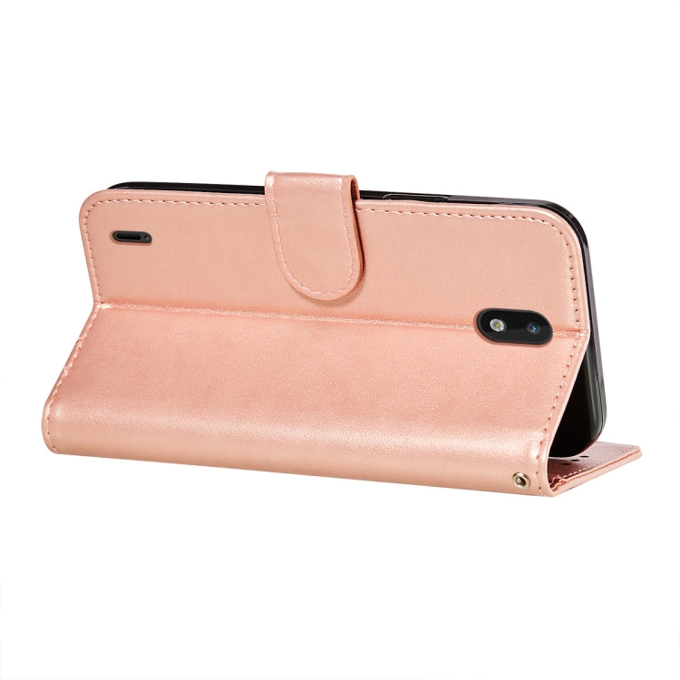 For Nokia 1.3 Flower Vine Embossing Pattern Horizontal Flip Leather Case with Card Slot & Holder & Wallet & Lanyard