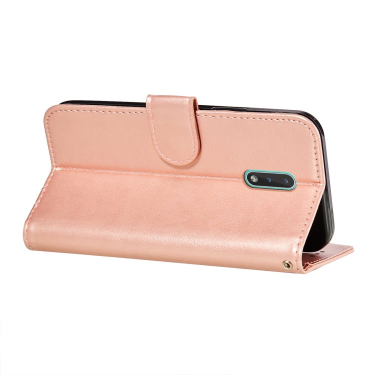 For Nokia 2.3 Flower Vine Embossing Pattern Horizontal Flip Leather Case with Card Slot & Holder & Wallet & Lanyard