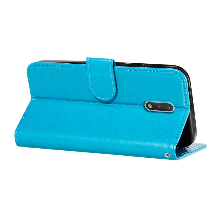 For Nokia 2.3 Flower Vine Embossing Pattern Horizontal Flip Leather Case with Card Slot & Holder & Wallet & Lanyard
