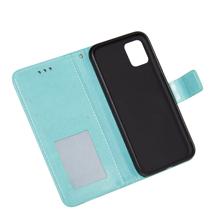 For Samsung Galaxy A81/ Note10 Lite Flower Vine Embossing Pattern Horizontal Flip Leather Case with Card Slot & Holder & Wallet & Lanyard