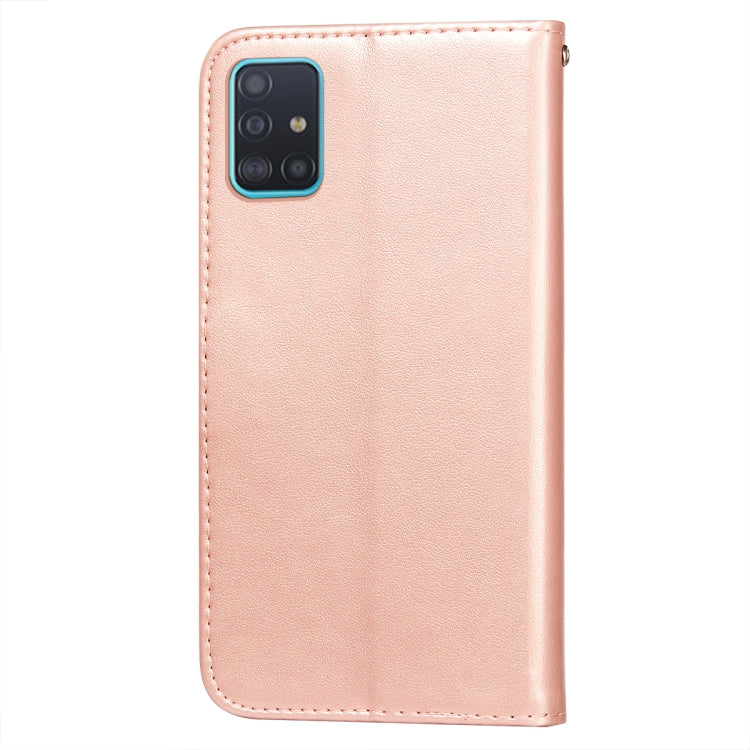 For Samsung Galaxy A81/ Note10 Lite Flower Vine Embossing Pattern Horizontal Flip Leather Case with Card Slot & Holder & Wallet & Lanyard