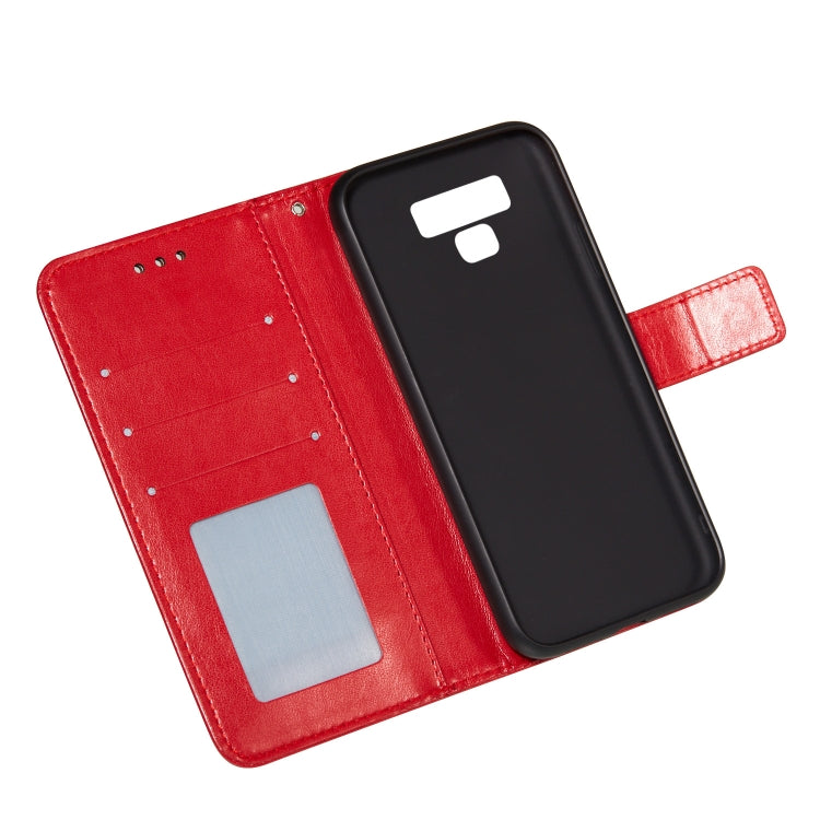 For Samsung Galaxy Note9 Flower Vine Embossing Pattern Horizontal Flip Leather Case with Card Slot & Holder & Wallet & Lanyard