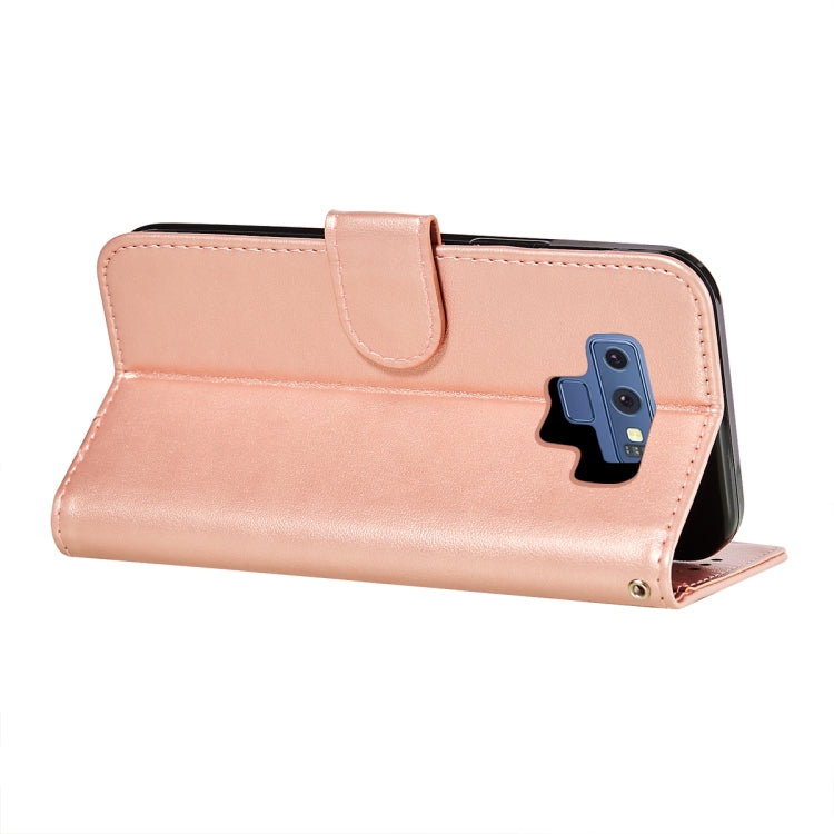 For Samsung Galaxy Note9 Flower Vine Embossing Pattern Horizontal Flip Leather Case with Card Slot & Holder & Wallet & Lanyard