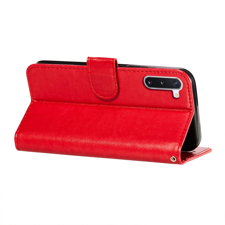 For Samsung Galaxy Note10 Flower Vine Embossing Pattern Horizontal Flip Leather Case with Card Slot & Holder & Wallet & Lanyard