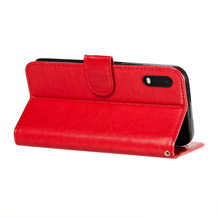 For Samsung Galaxy XCover Pro Flower Vine Embossing Pattern Horizontal Flip Leather Case with Card Slot & Holder & Wallet & Lanyard
