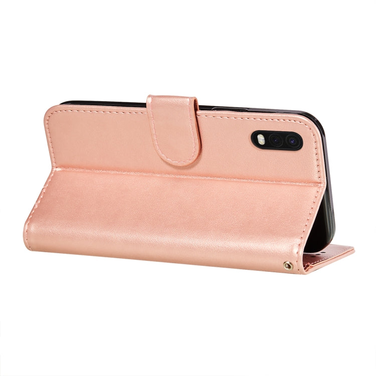 For Samsung Galaxy XCover Pro Flower Vine Embossing Pattern Horizontal Flip Leather Case with Card Slot & Holder & Wallet & Lanyard