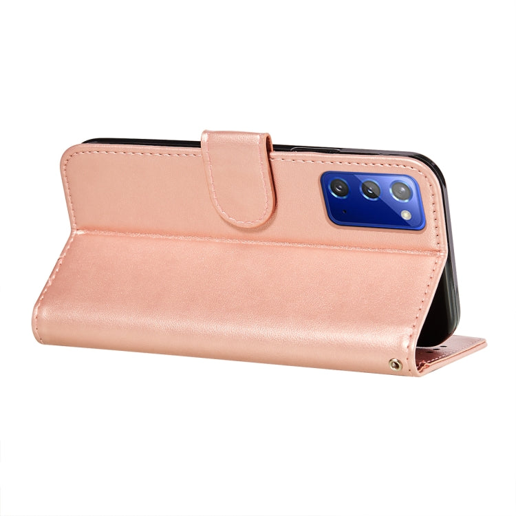 For Samsung  Galaxy Note20 Flower Vine Embossing Pattern Horizontal Flip Leather Case with Card Slot & Holder & Wallet & Lanyard