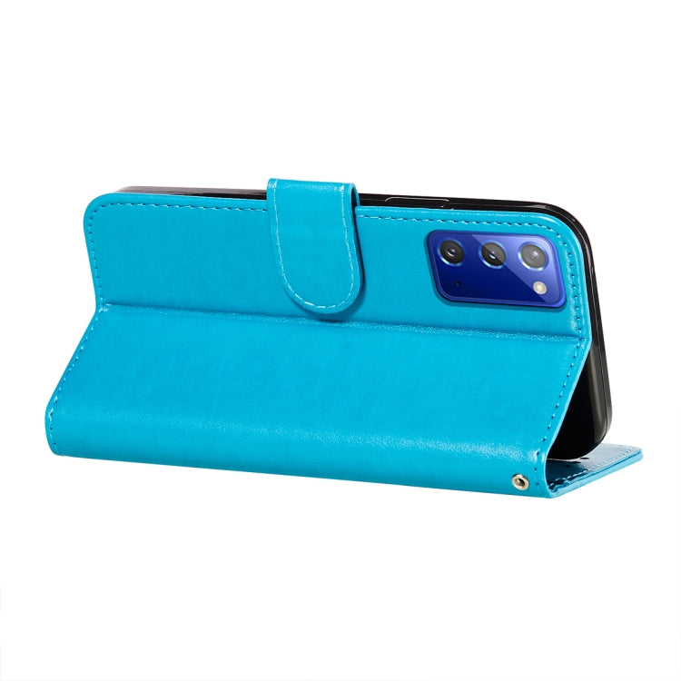 For Samsung  Galaxy Note20 Flower Vine Embossing Pattern Horizontal Flip Leather Case with Card Slot & Holder & Wallet & Lanyard