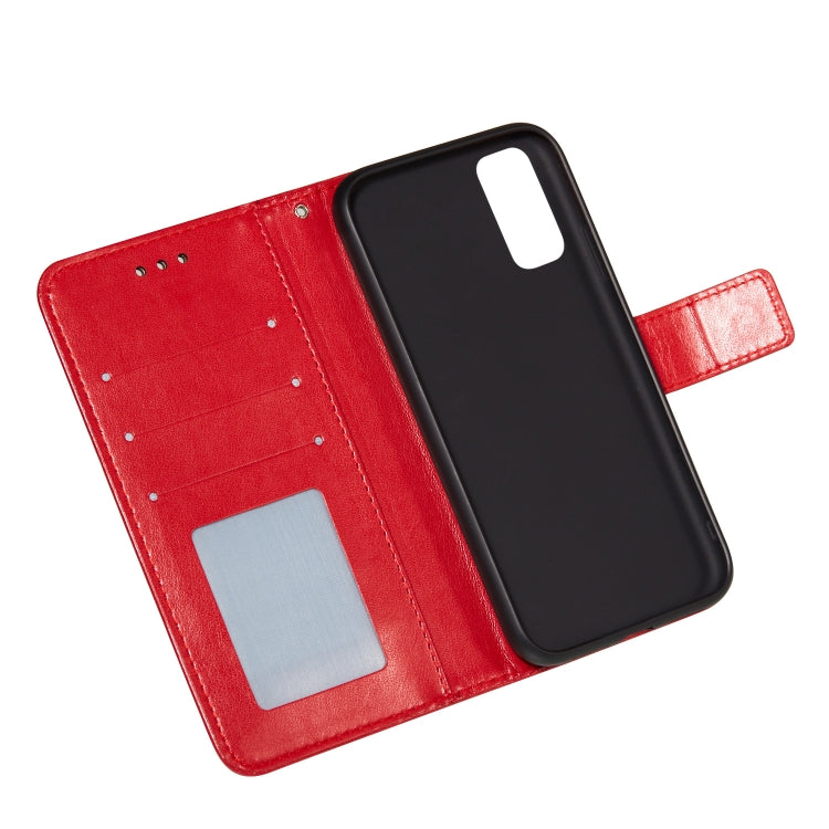 For Samsung  Galaxy S20 Flower Vine Embossing Pattern Horizontal Flip Leather Case with Card Slot & Holder & Wallet & Lanyard