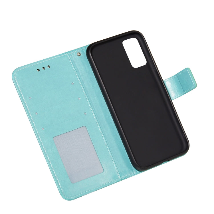 For Samsung Galaxy S20 Plus Flower Vine Embossing Pattern Horizontal Flip Leather Case with Card Slot & Holder & Wallet & Lanyard